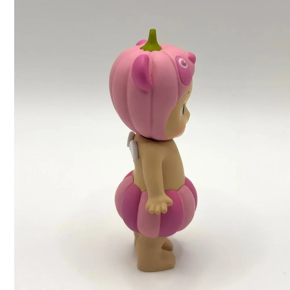 Authentic Sonny Angel Pumpkin Panda Mini Figure, Pumpkin Patch Series